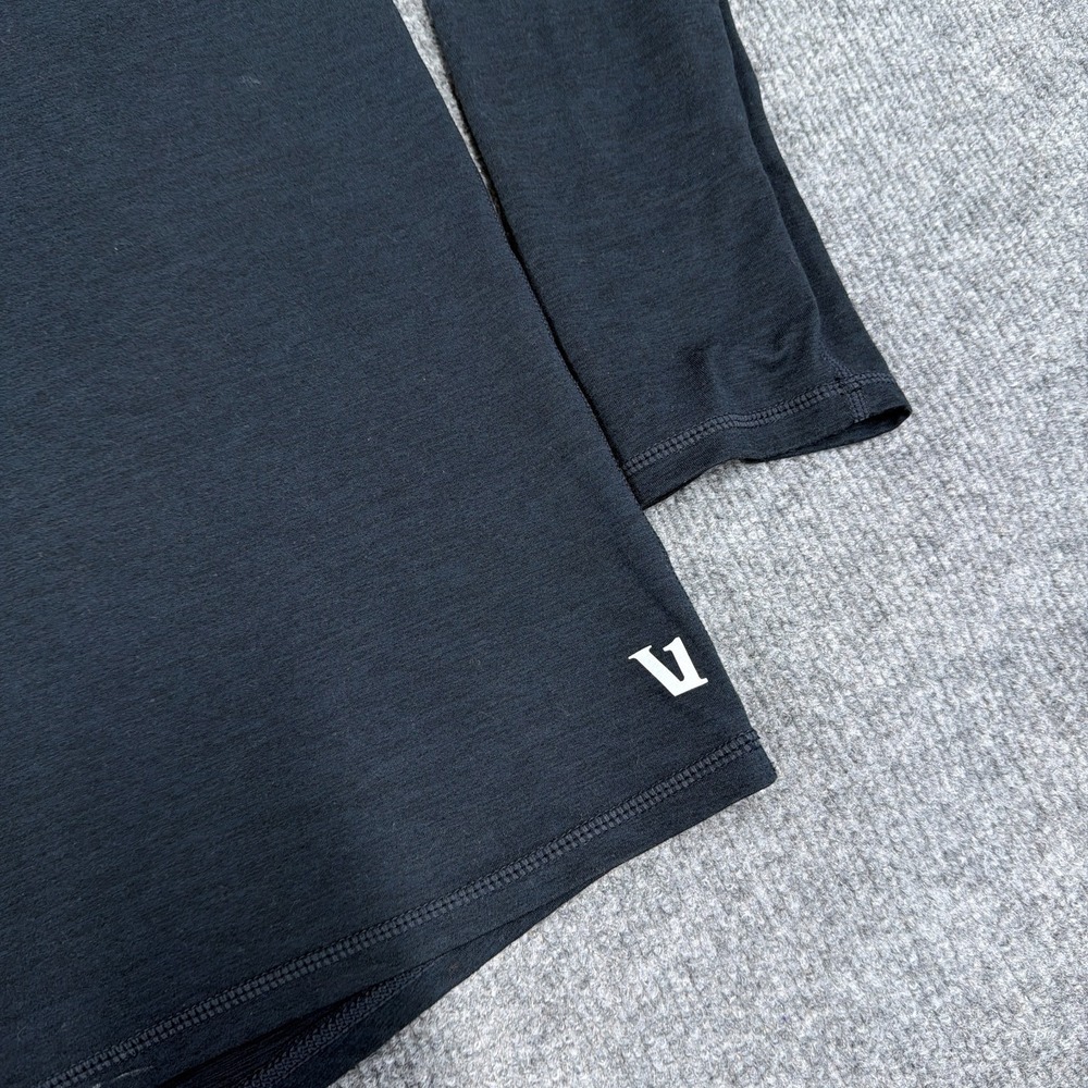 Vuori X Peloton Shirt Men 2XL Dark Navy Ease‎ Performance 1/2 Zip Golf Stretch - Picture 4 of 10